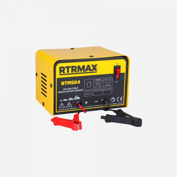 RTRMAX RTM 504 AKÜ ŞARJ CİHAZI 8A 12V 20-105 AH